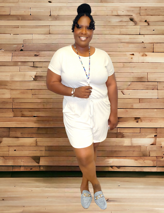All In Jumpsuit| BEIGE